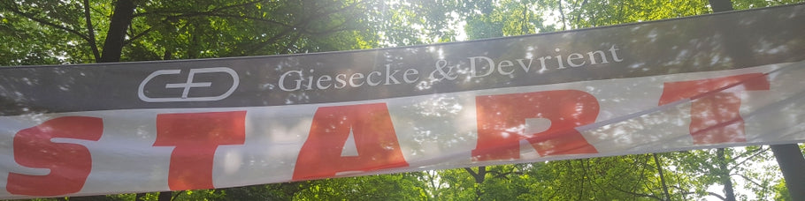 Der Münchner Kindl Lauf im Englischen Garten zu München